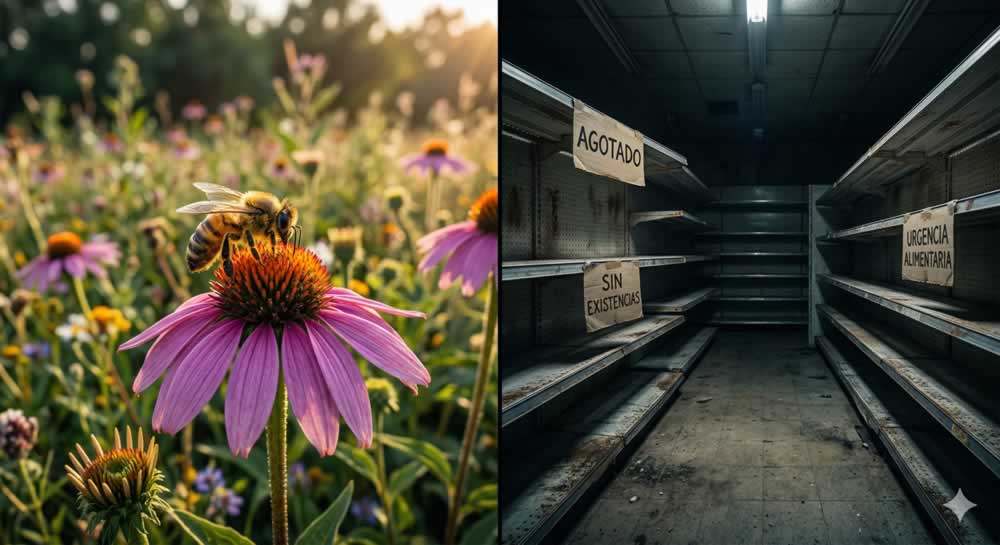 desaparición de las abejas