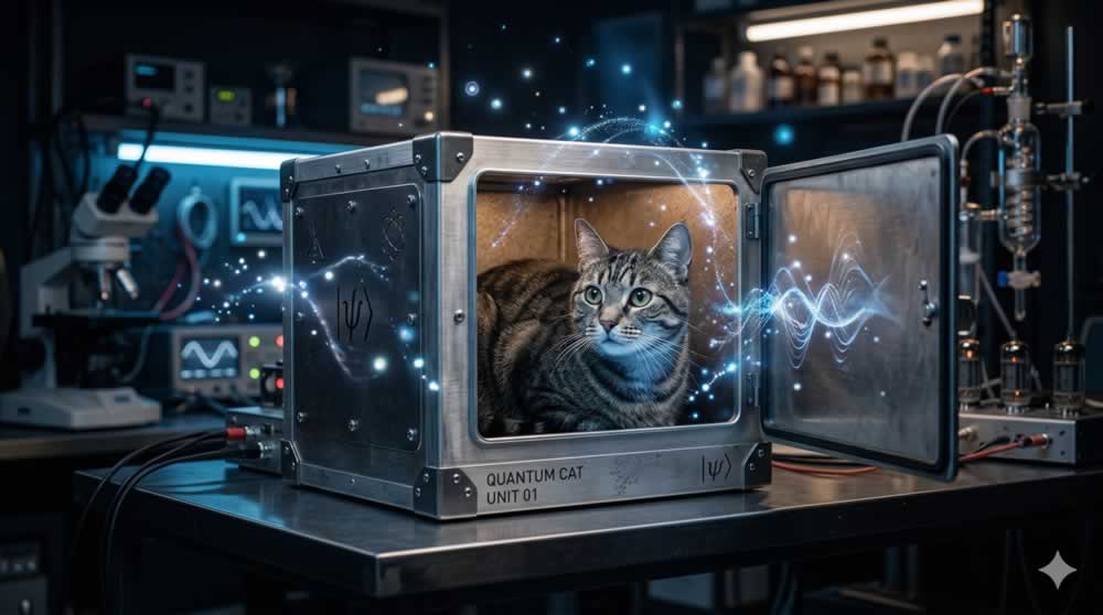el gato de Schrödinger