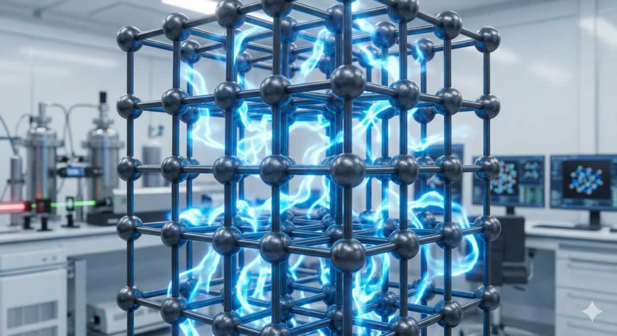 Hielo superiónico estructura molecular recreada en laboratorio de alta presión