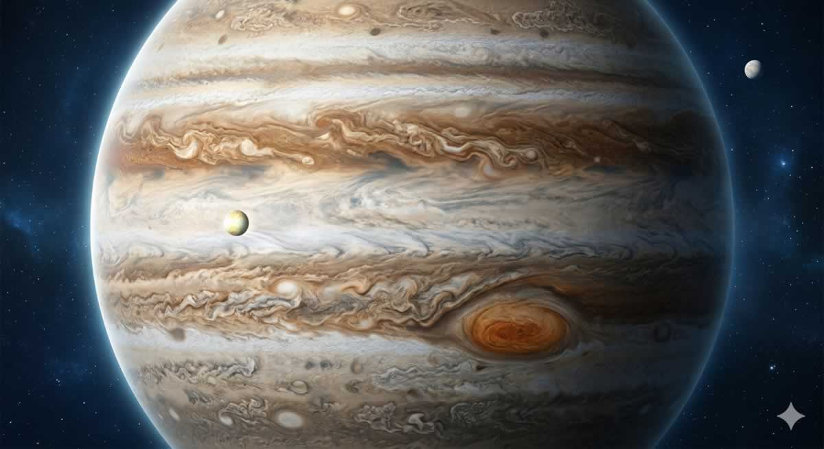 Júpiter, el planeta más grande del sistema solar