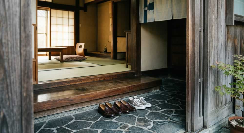 quitarse los zapatos en Japón